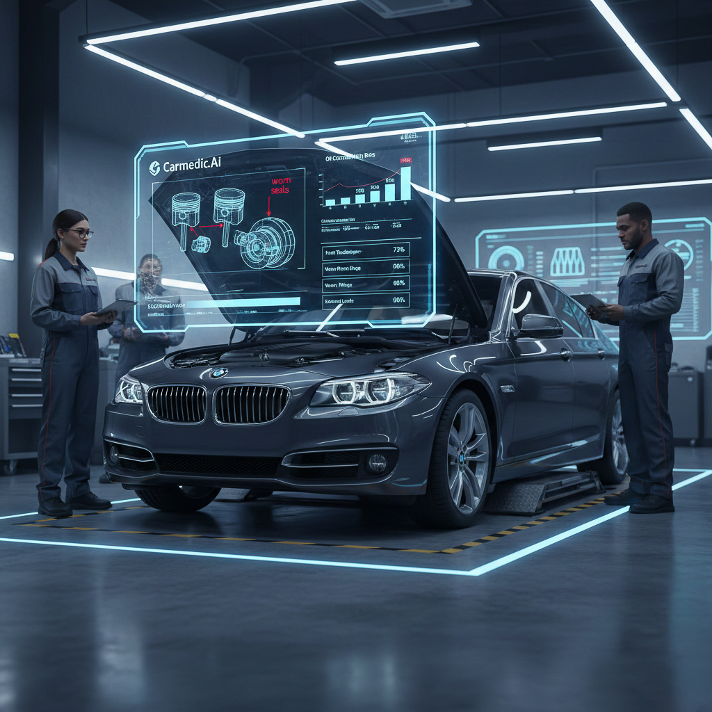 BMW 5 Series 2015 - high oil consumption